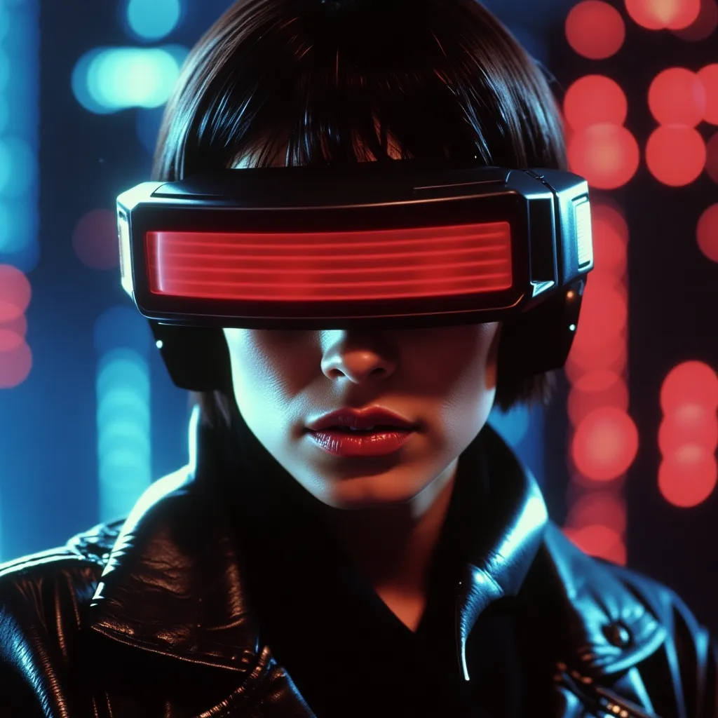 80s cyberpunk
